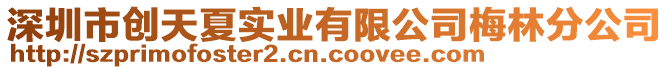 深圳市創(chuàng)天夏實(shí)業(yè)有限公司梅林分公司