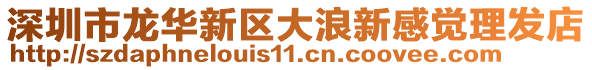 深圳市龍華新區(qū)大浪新感覺(jué)理發(fā)店