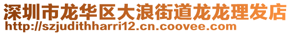 深圳市龍華區(qū)大浪街道龍龍理發(fā)店