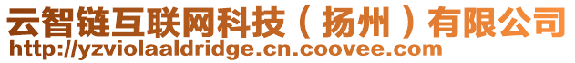 云智鏈互聯(lián)網(wǎng)科技（揚州）有限公司