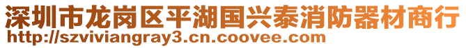 深圳市龍崗區(qū)平湖國興泰消防器材商行