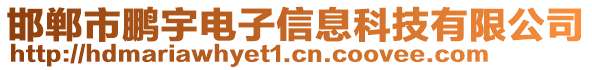 邯鄲市鵬宇電子信息科技有限公司