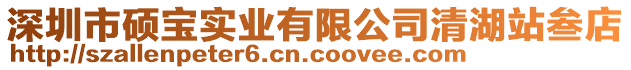 深圳市碩寶實(shí)業(yè)有限公司清湖站叁店