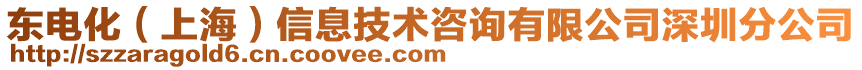 东电化（上海）信息技术咨询有限公司深圳分公司