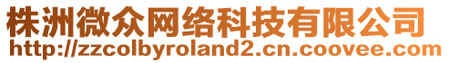 株洲微眾網(wǎng)絡(luò)科技有限公司