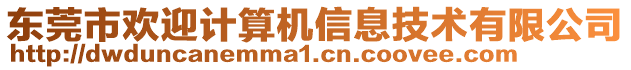 東莞市歡迎計(jì)算機(jī)信息技術(shù)有限公司