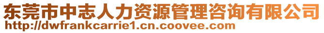 東莞市中志人力資源管理咨詢(xún)有限公司