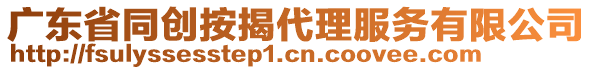 廣東省同創(chuàng)按揭代理服務有限公司