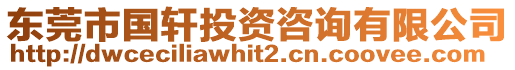 東莞市國(guó)軒投資咨詢有限公司