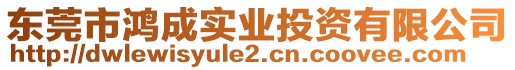 東莞市鴻成實(shí)業(yè)投資有限公司