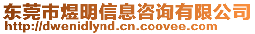 東莞市煜明信息咨詢有限公司