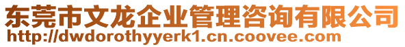 東莞市文龍企業(yè)管理咨詢有限公司