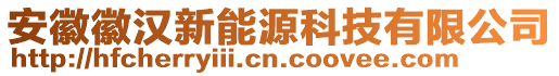 安徽徽漢新能源科技有限公司