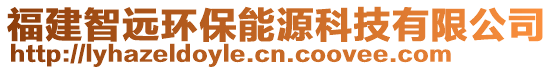 福建智遠(yuǎn)環(huán)保能源科技有限公司