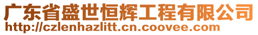 廣東省盛世恒輝工程有限公司