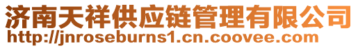 濟(jì)南天祥供應(yīng)鏈管理有限公司