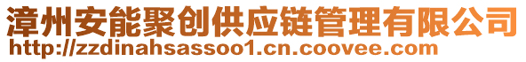 漳州安能聚創(chuàng)供應(yīng)鏈管理有限公司