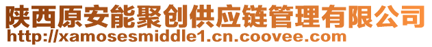 陜西原安能聚創(chuàng)供應(yīng)鏈管理有限公司