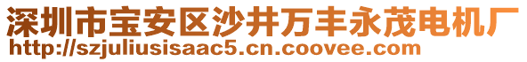 深圳市寶安區(qū)沙井萬豐永茂電機廠