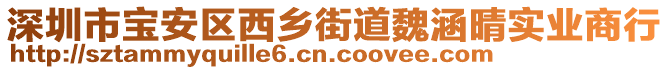 深圳市寶安區(qū)西鄉(xiāng)街道魏涵晴實業(yè)商行