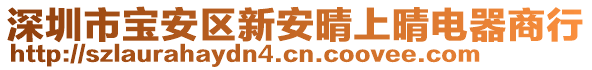 深圳市寶安區(qū)新安晴上晴電器商行