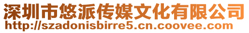 深圳市悠派傳媒文化有限公司