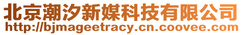 北京潮汐新媒科技有限公司