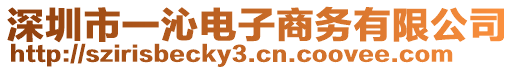 深圳市一沁電子商務(wù)有限公司