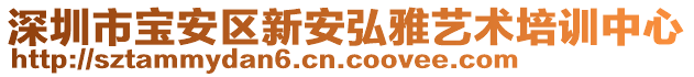 深圳市寶安區(qū)新安弘雅藝術(shù)培訓(xùn)中心