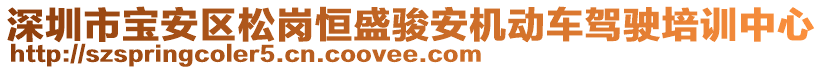 深圳市寶安區(qū)松崗恒盛駿安機動車駕駛培訓中心