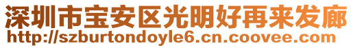 深圳市寶安區(qū)光明好再來(lái)發(fā)廊