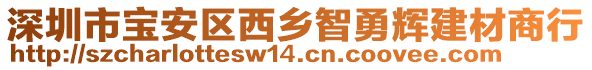 深圳市寶安區(qū)西鄉(xiāng)智勇輝建材商行