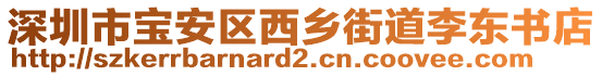 深圳市寶安區(qū)西鄉(xiāng)街道李東書(shū)店