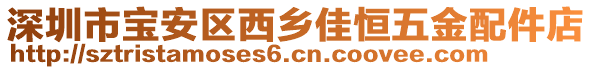 深圳市寶安區(qū)西鄉(xiāng)佳恒五金配件店