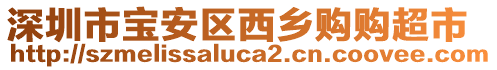 深圳市寶安區(qū)西鄉(xiāng)購購超市