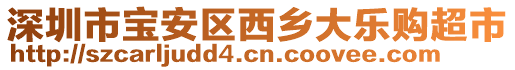 深圳市寶安區(qū)西鄉(xiāng)大樂購超市