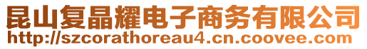 昆山復晶耀電子商務有限公司