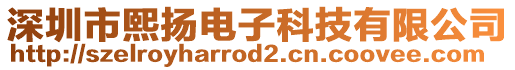 深圳市熙扬电子科技有限公司