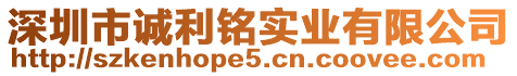 深圳市誠利銘實業(yè)有限公司