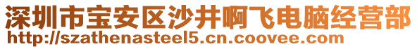 深圳市寶安區(qū)沙井啊飛電腦經(jīng)營部