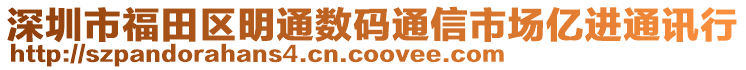 深圳市福田區(qū)明通數(shù)碼通信市場億進通訊行