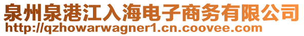 泉州泉港江入海電子商務(wù)有限公司