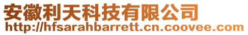 安徽利天科技有限公司