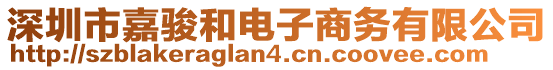 深圳市嘉駿和電子商務(wù)有限公司