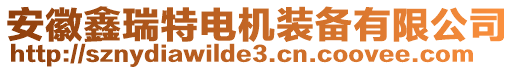 安徽鑫瑞特電機(jī)裝備有限公司