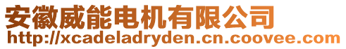 安徽威能電機(jī)有限公司