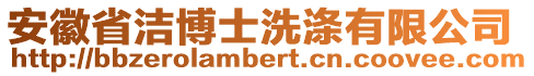 安徽省潔博士洗滌有限公司