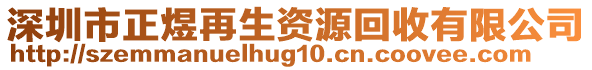 深圳市正煜再生資源回收有限公司