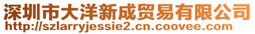 深圳市大洋新成贸易有限公司