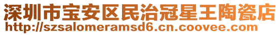 深圳市寶安區(qū)民治冠星王陶瓷店